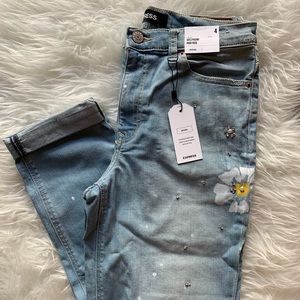 NWT Express Girlfriend Jeans